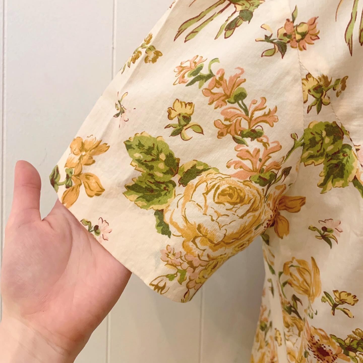 / orange rose one-piece