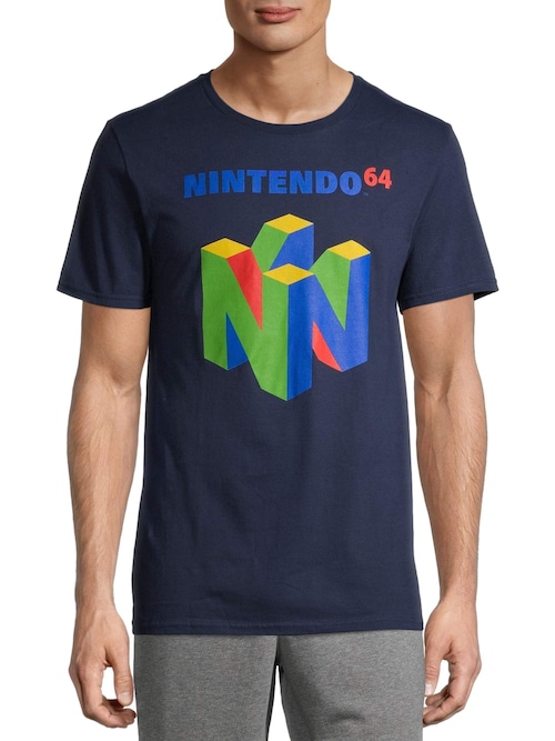 ニンテンドー 64 ロゴ グラフィック Tシャツ