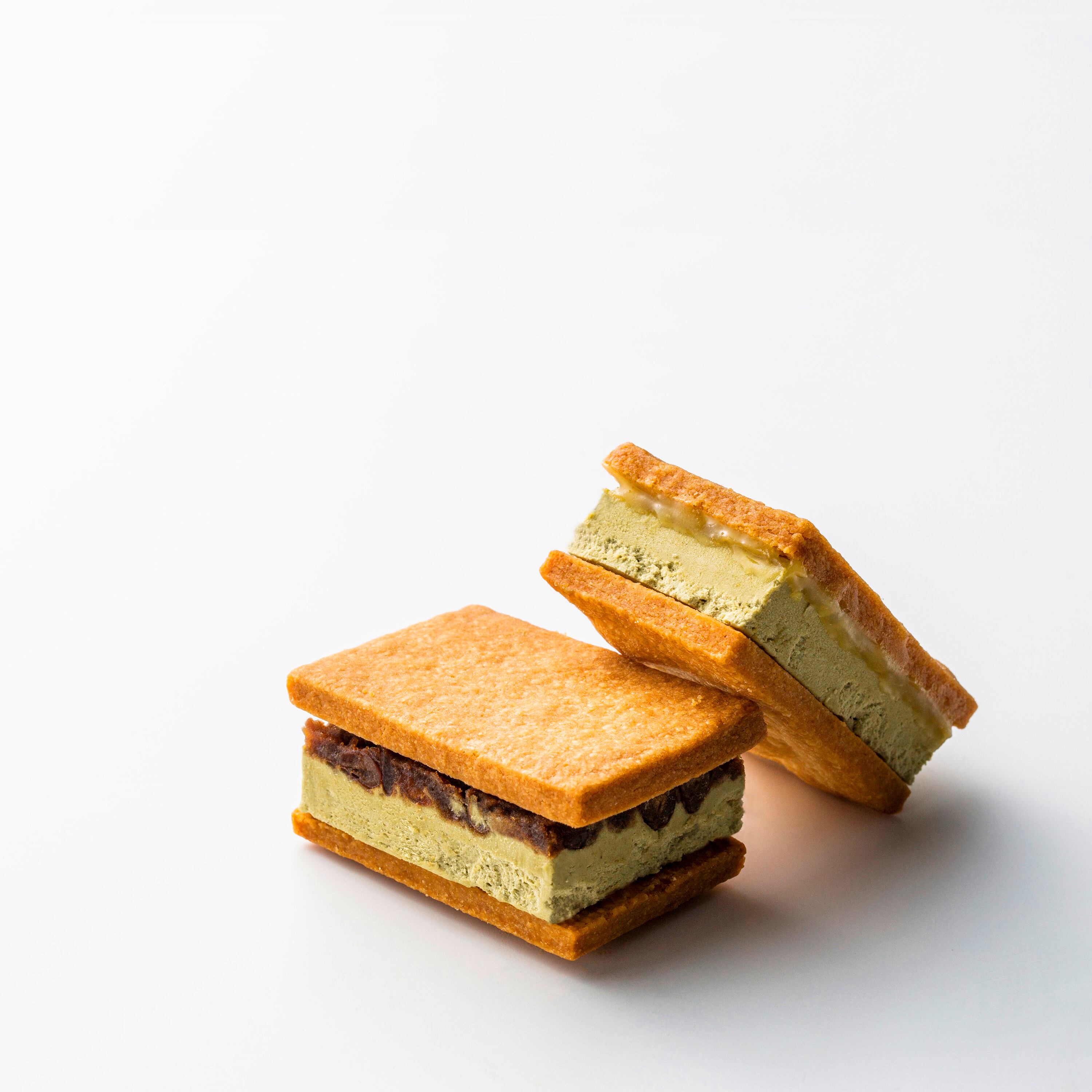 佐藤堂 ピスタチオの発酵バターサンド（小豆3個・檸檬カード3個