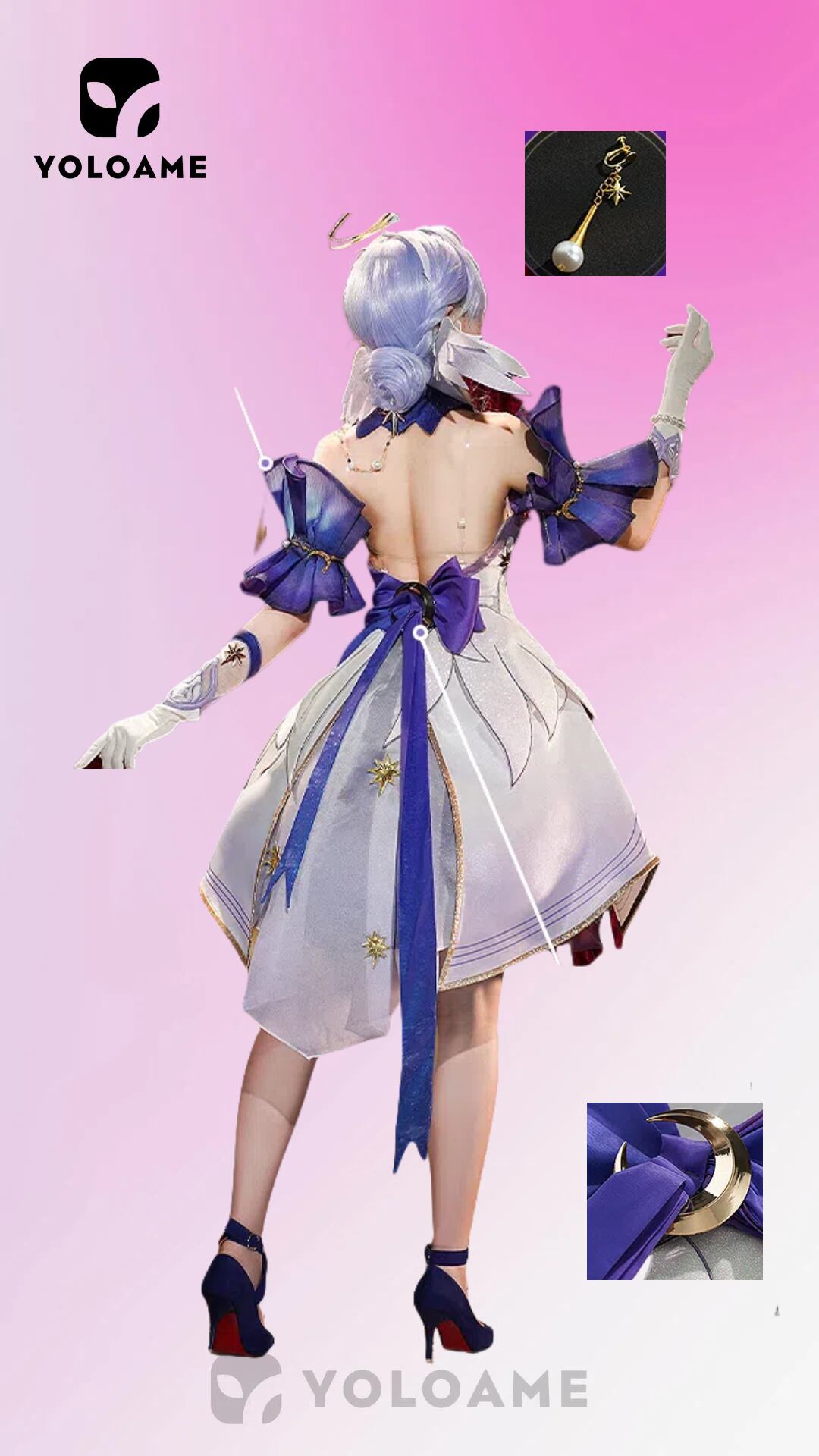 三分妄想 崩壊スターレイル ロビン コスプレ衣装 | YOLOAME公式