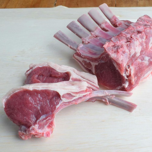 ラム･フレンチラック(一塊)約700ｇ【冷蔵】焼肉･BBQ･洋食　の商品画像6