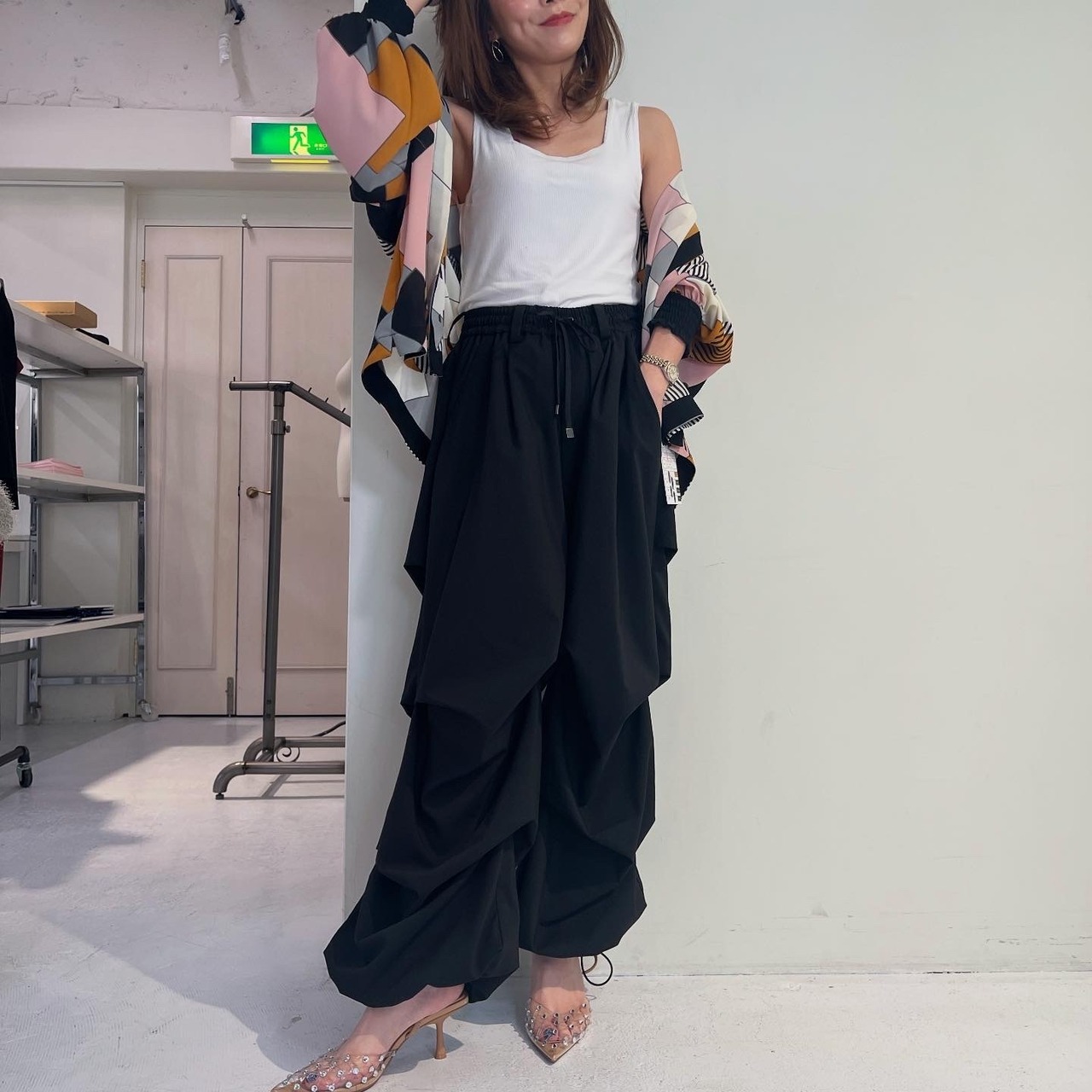 アヤン ayane  ﾄﾞﾚｰﾌﾟﾀｯｸｴﾝｼﾞﾆァﾊﾟﾝﾂ