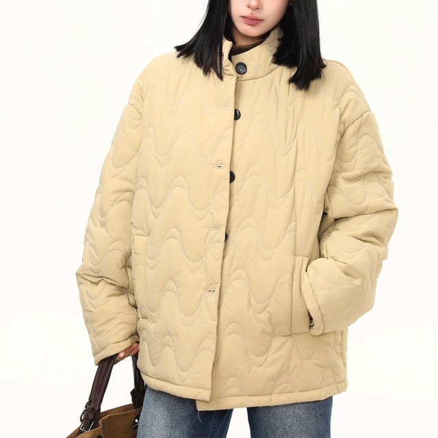 wave stitch design jacket　ウェーブステッチデザインジャケット　J1546