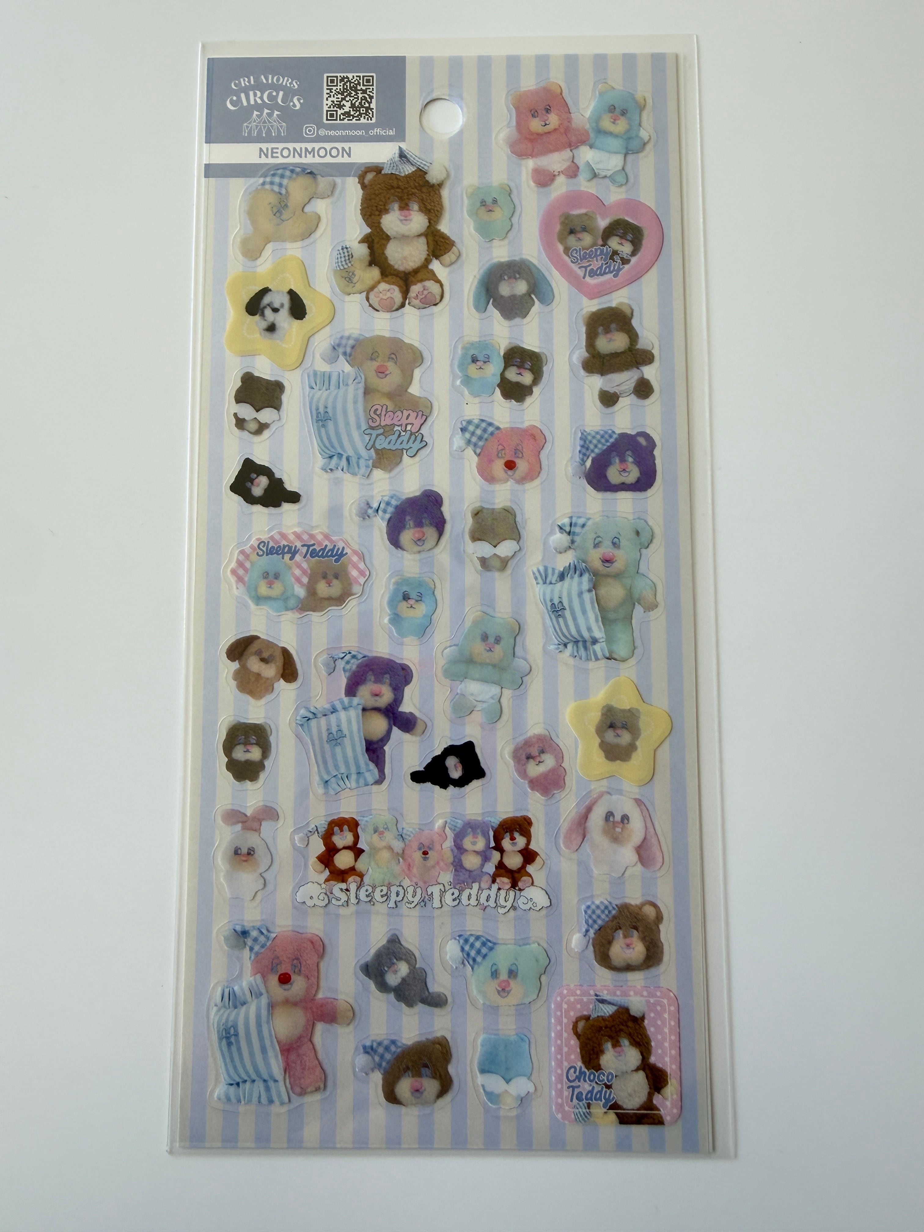 CREATORS CIRCUS 透明シール the neon moon