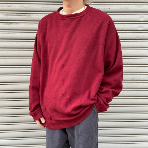 90s USA製　patagonia シンチラクルーネックフリース　オーバルロゴ