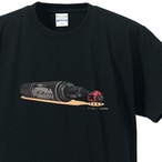 毎日てんとう虫 Tシャツ黒 オシャレなてんとう虫