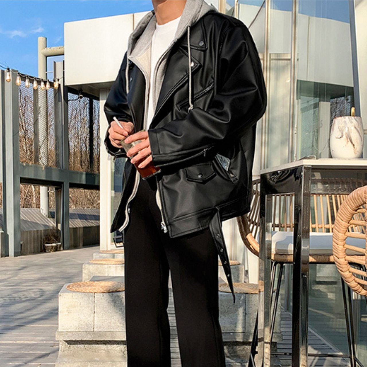 ベーシックシンプルパーカ　MT0080405