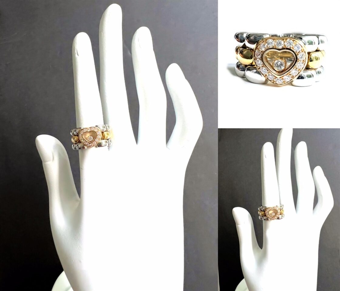 Chopard ショパール ハッピーダイヤモンド アイコン リング ムーブ 