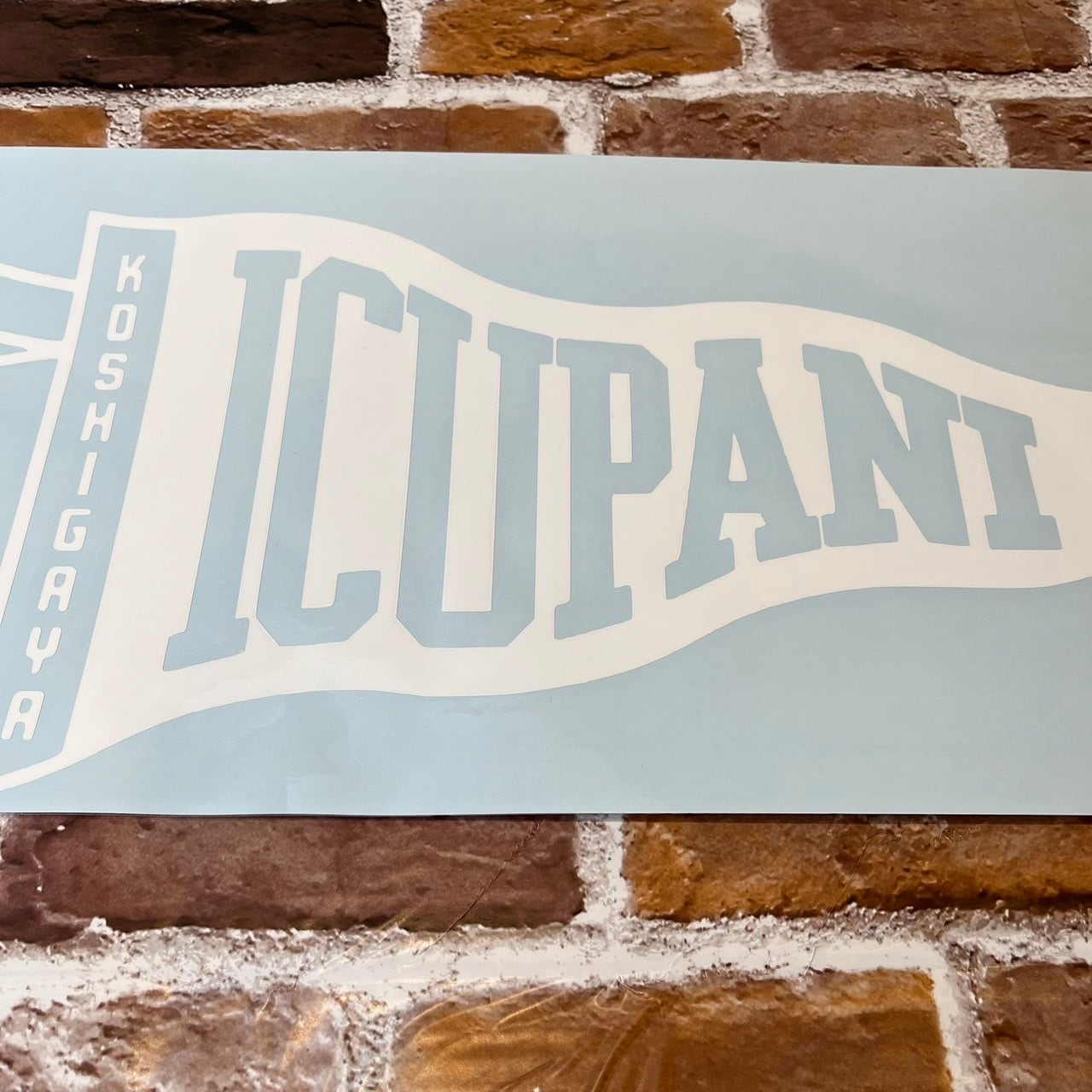 ICUPANI】オリジナルデザイン カッティングステッカー L | icupani