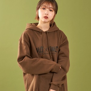 WillxWill Logo Pullover Parka Brown