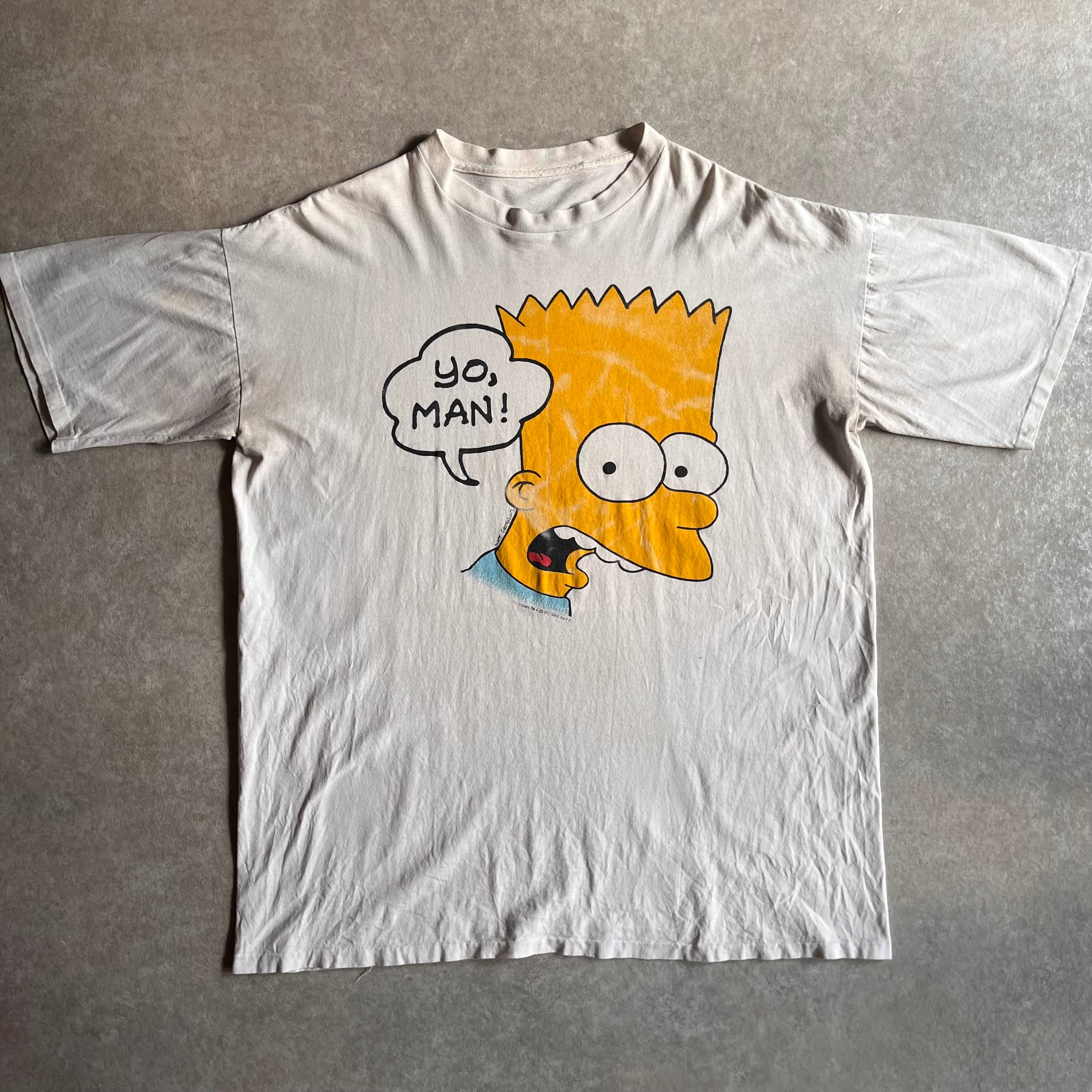 1990s "Bart Simpsons" Tee XL位 H023