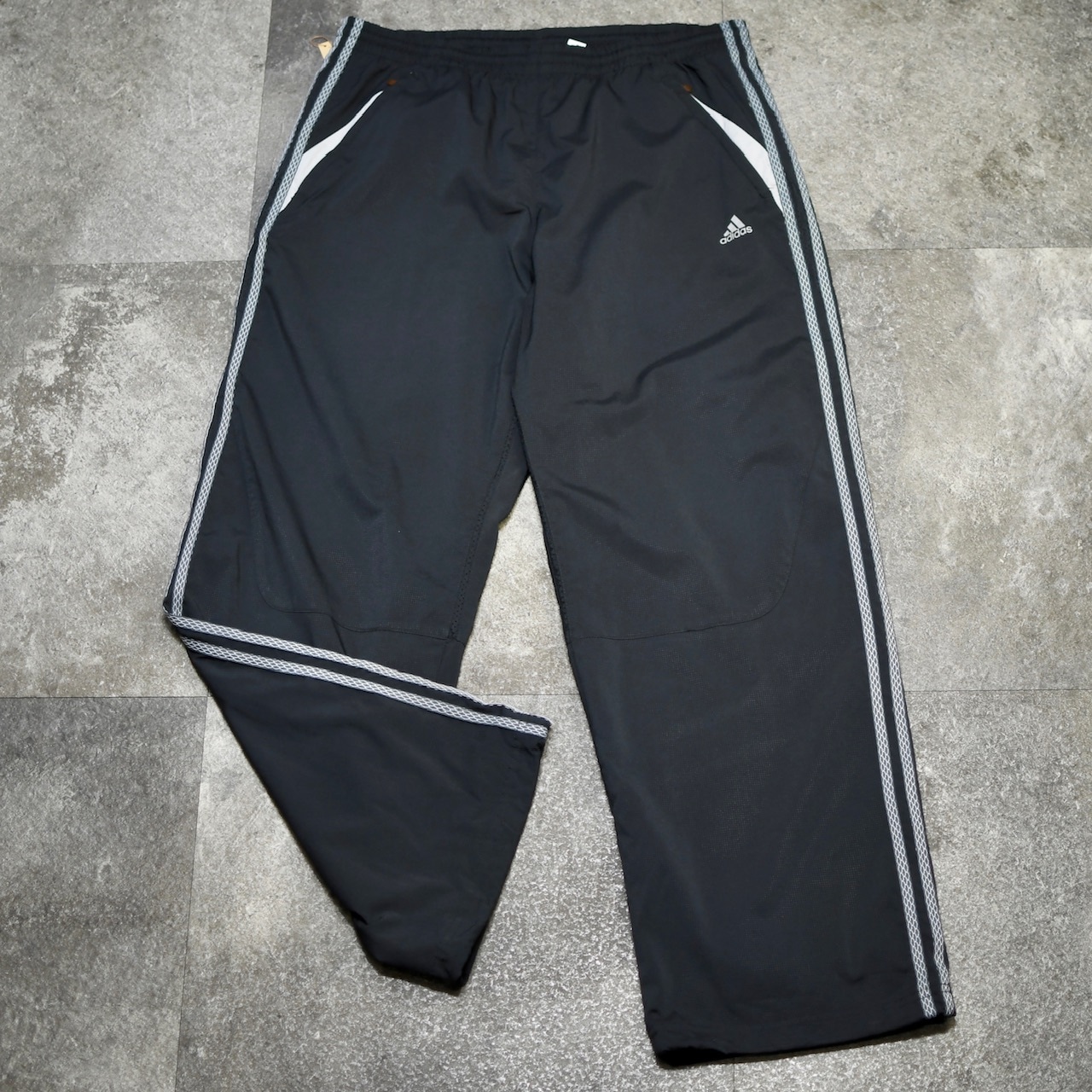 adidas side line wide nylon pants