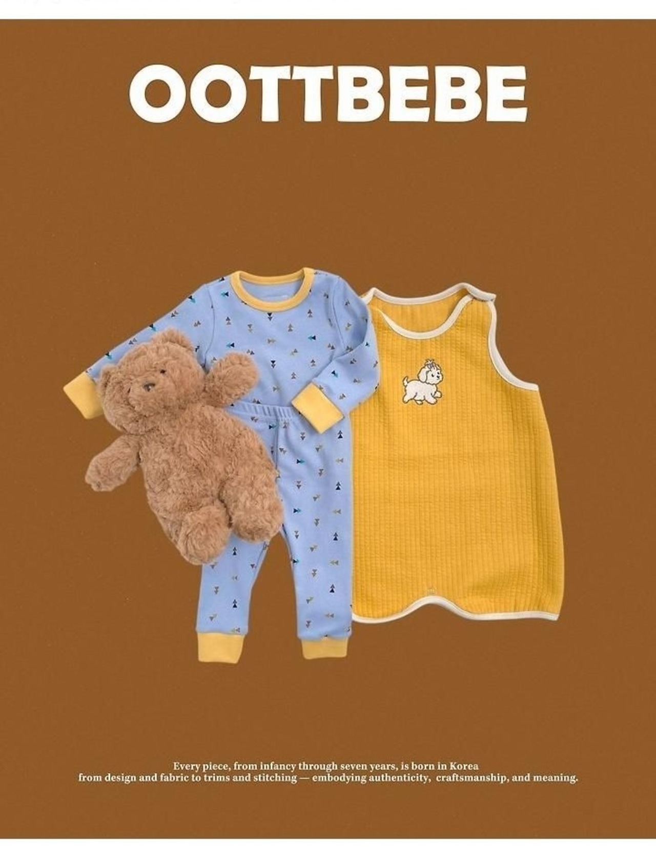 韓国子供服 / 26winter / oottbebe / もこもこルームウェア / ベビー&キッズ / 冬服 *XS~XL*