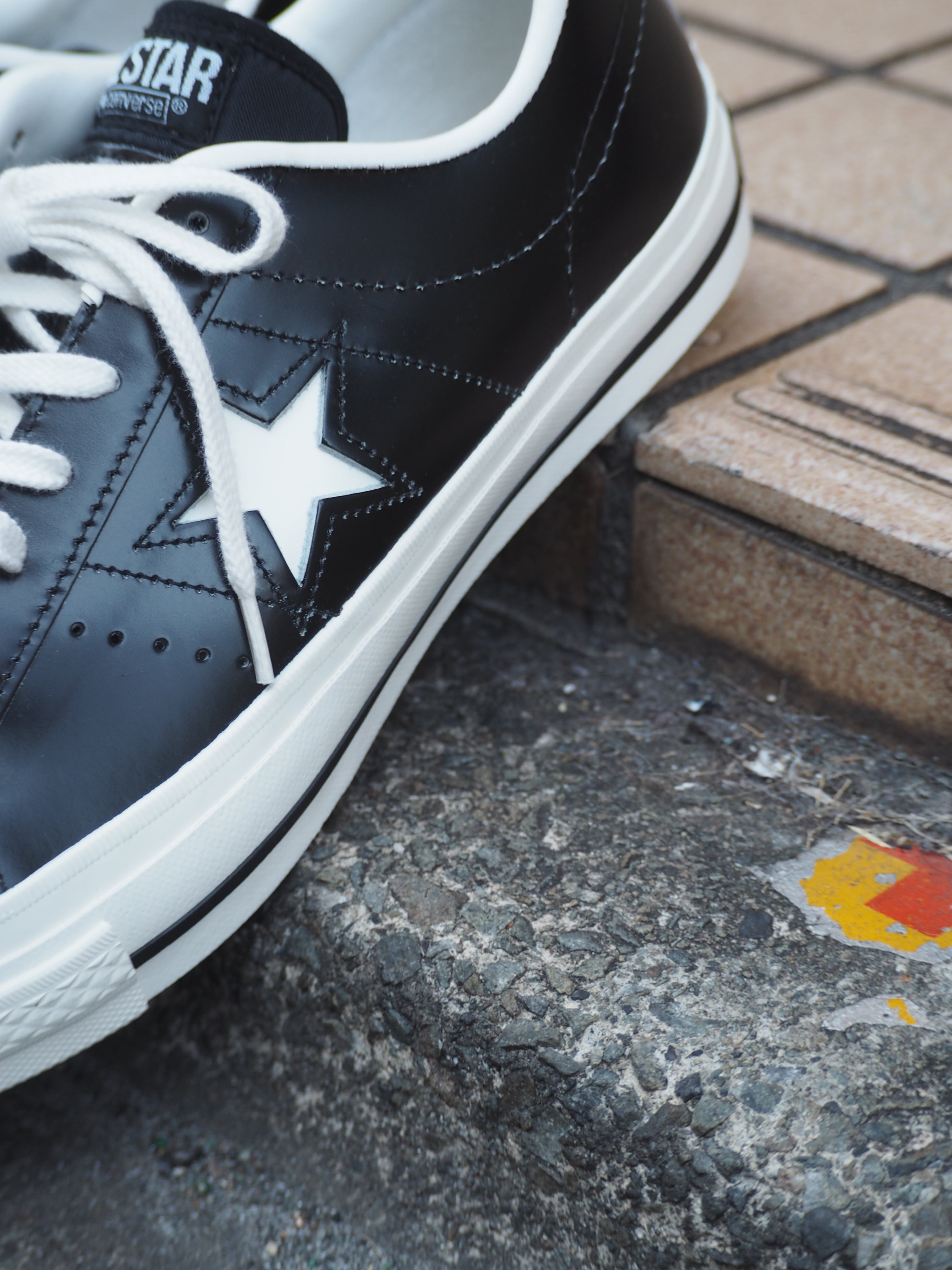 converse ONE STAR J (ブラック/ホワイト ) | novastore(ノヴァ