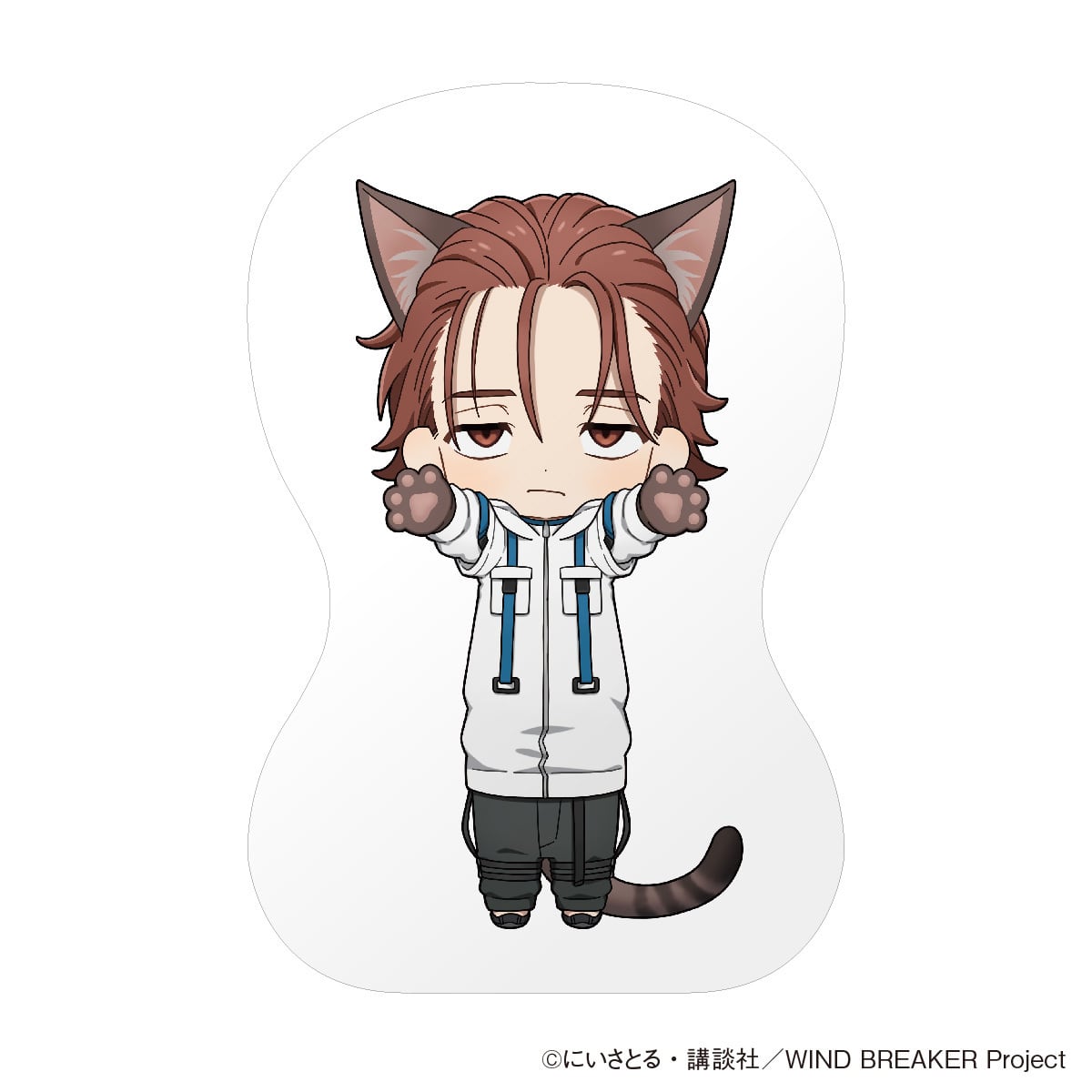 WIND BREAKER】のび猫クッション（名取 慎吾） | キャラfab