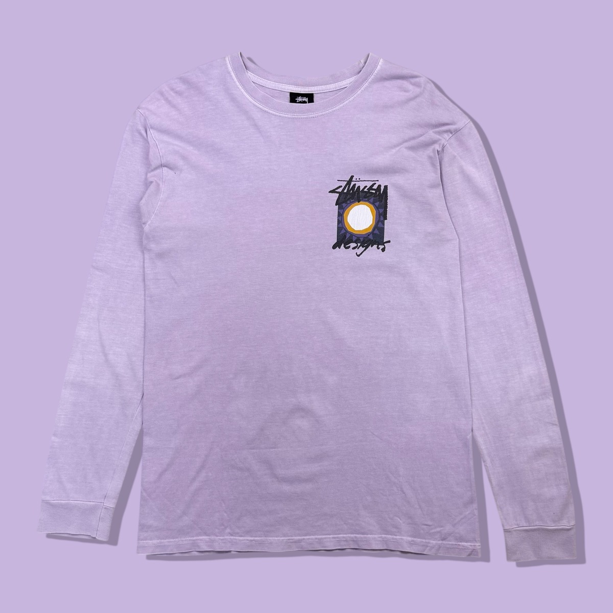 2015-2020 Stüssy High Desert Pigment Dyed Long Sleeve T-Shirt | MARKET