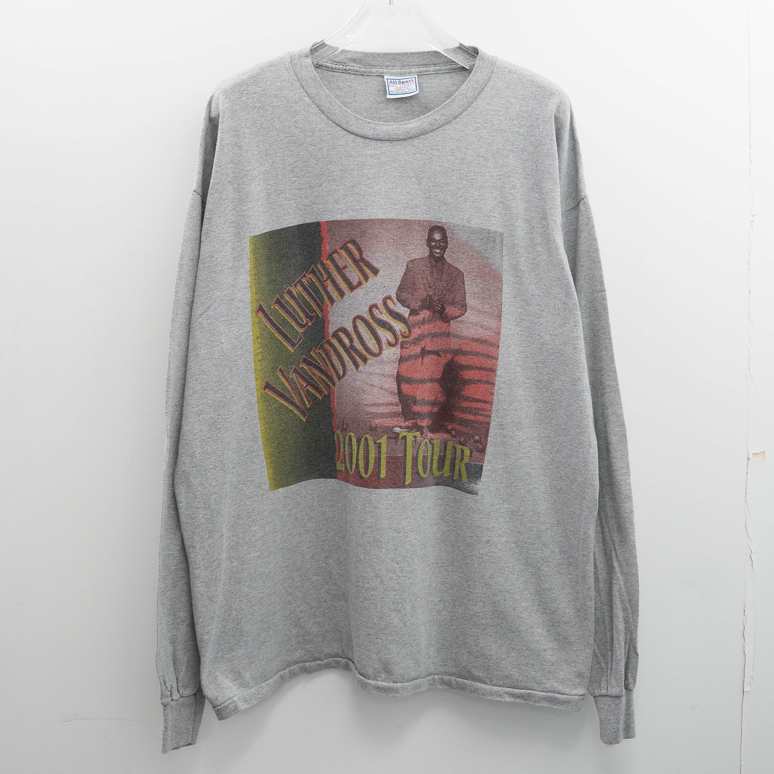 Luther Vandross " 2001 Tour L/S " All Sports XXL【E8-127】