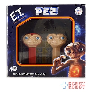 E.T. PEZ 40周年記念ボックスセット ミニペッツ２パック 未開封