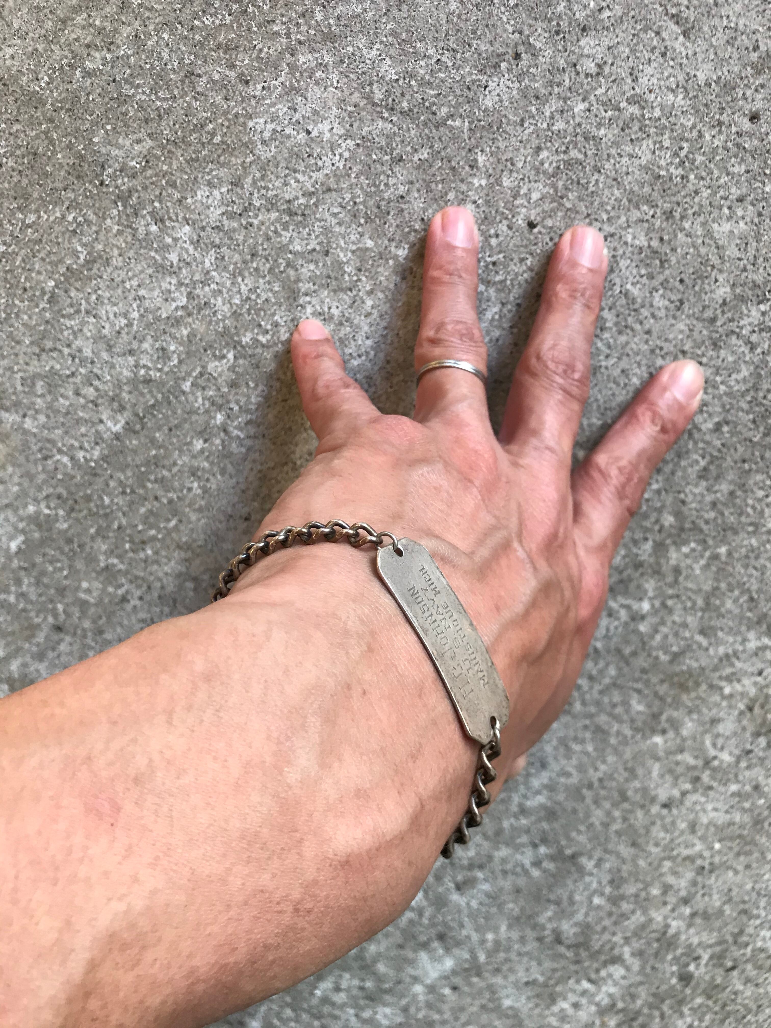 vintage ミリタリー IDブレスレット | Pay ID