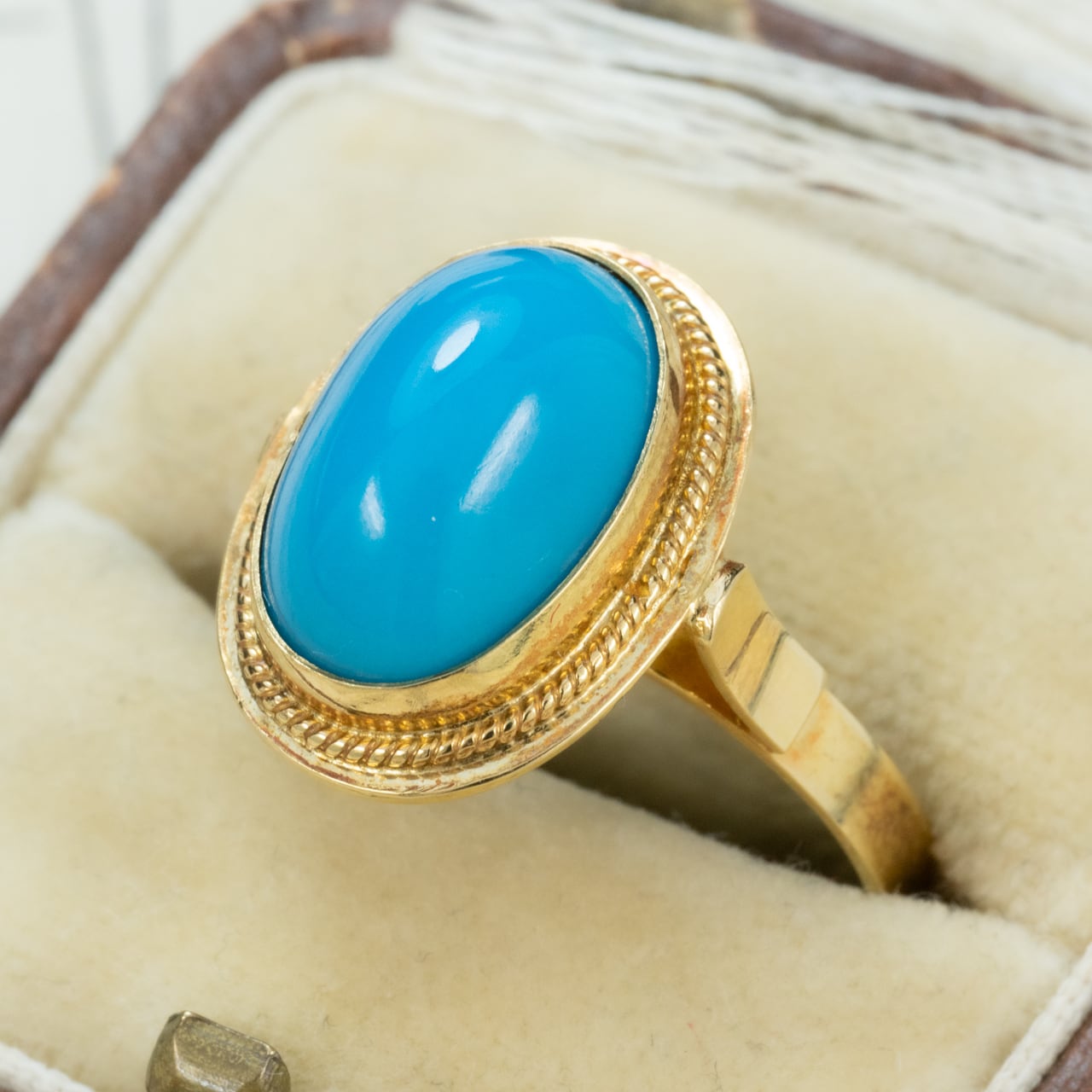 ターコイズ | アンティークジュエリー デイジーリング ☆DaisyRing☆