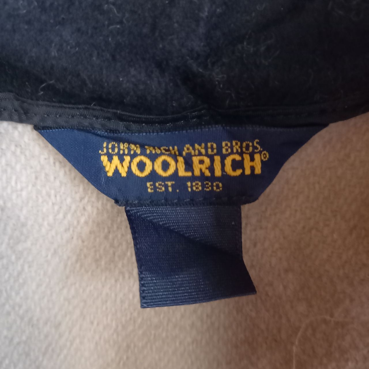 ウールリッチ フリースベスト　ベージュ　Ｌ