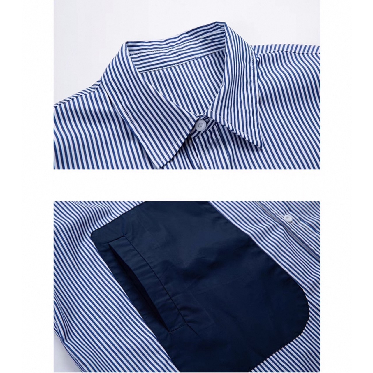 Striped long sleeve shirt 0321 - 13