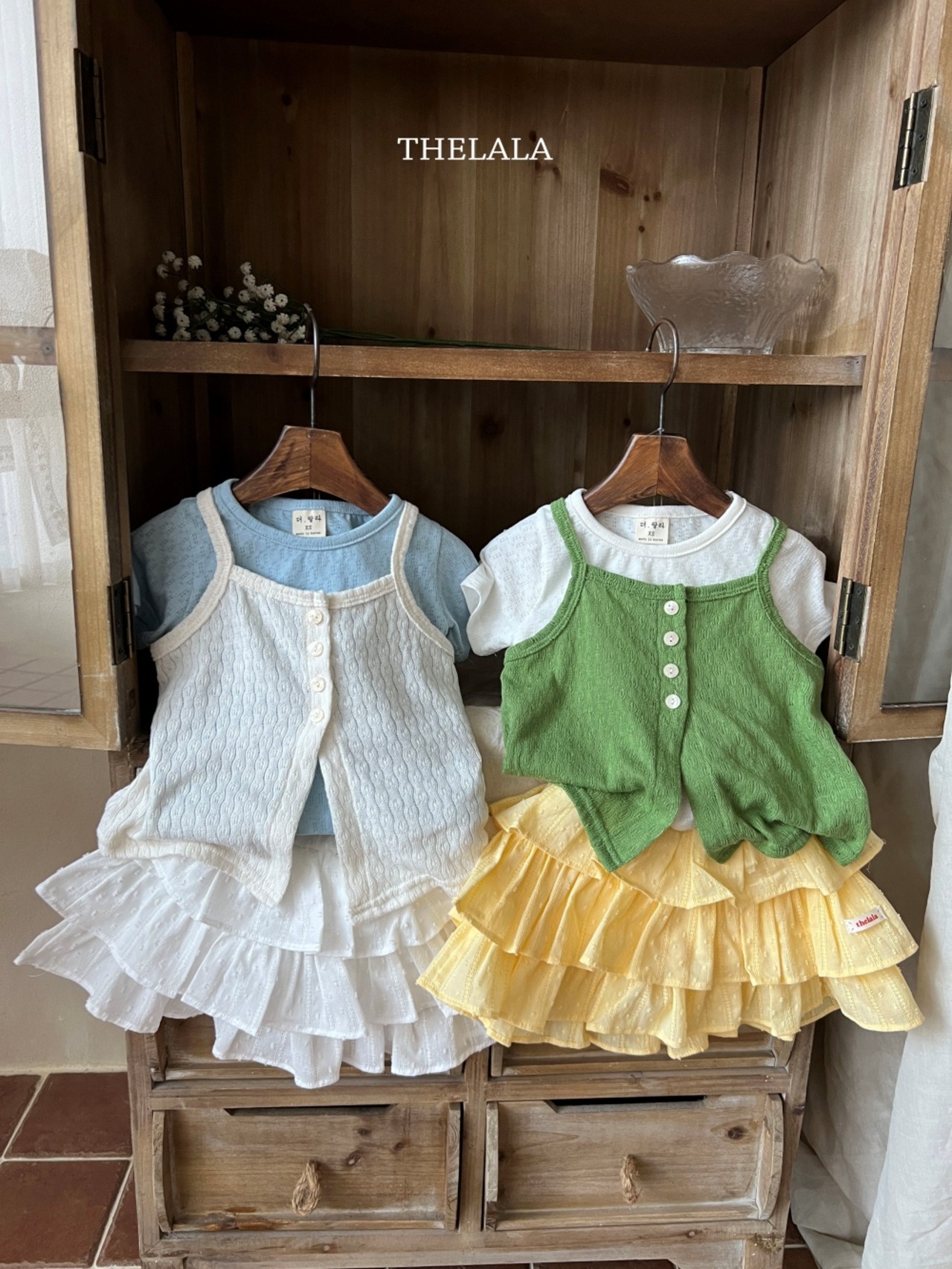 [THELALA] Green Sleeveless / [더랄라] 초록이나시