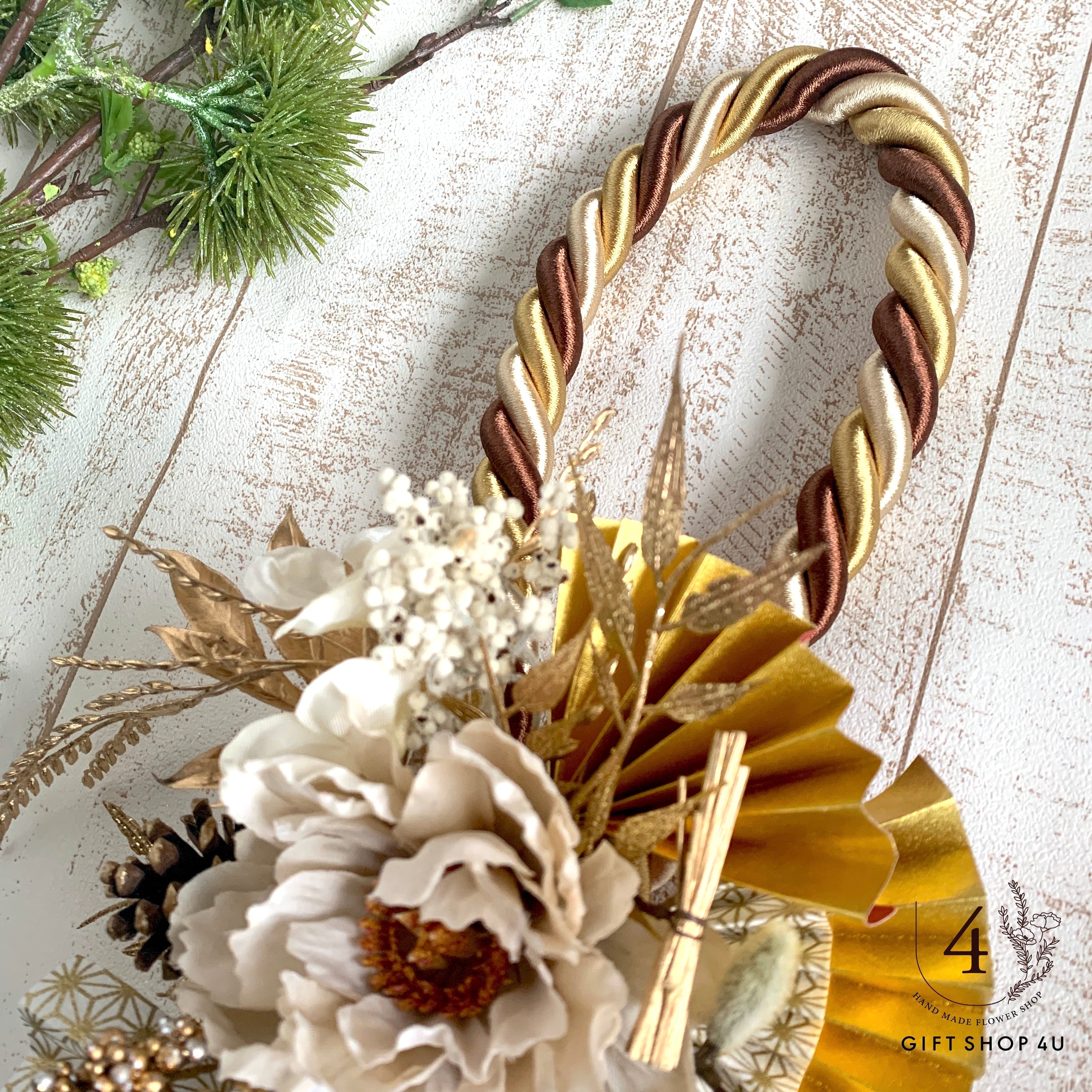 今年からの新作】【お正月】お正月飾り ワイヤータッセル飾り