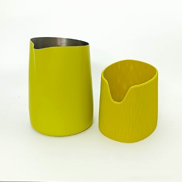 WPM ハンドルレスミルクピッチャー 450mL ラウンドスパウト ( 06 ROUND