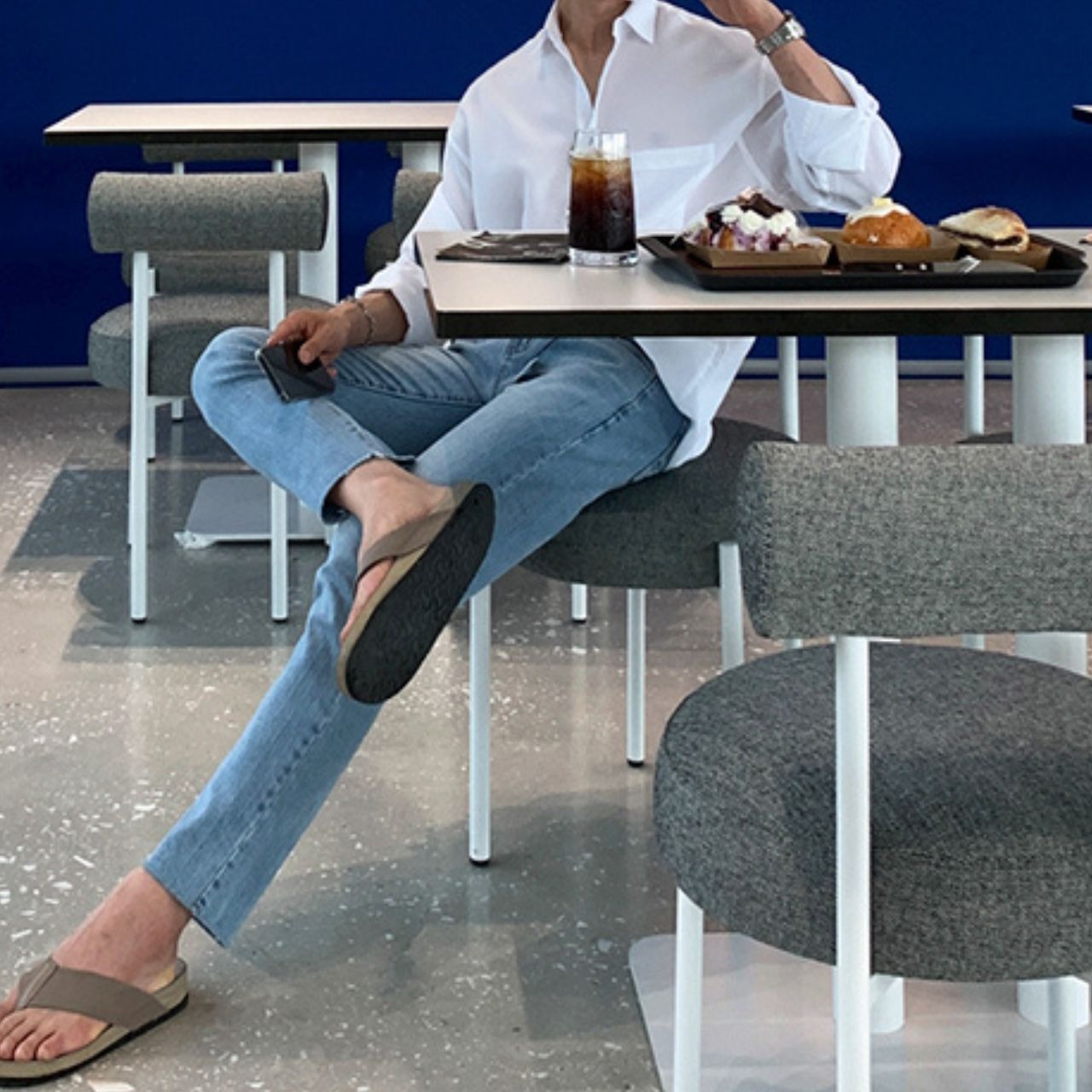 カジュアルシンプルシャツ　MT0080308