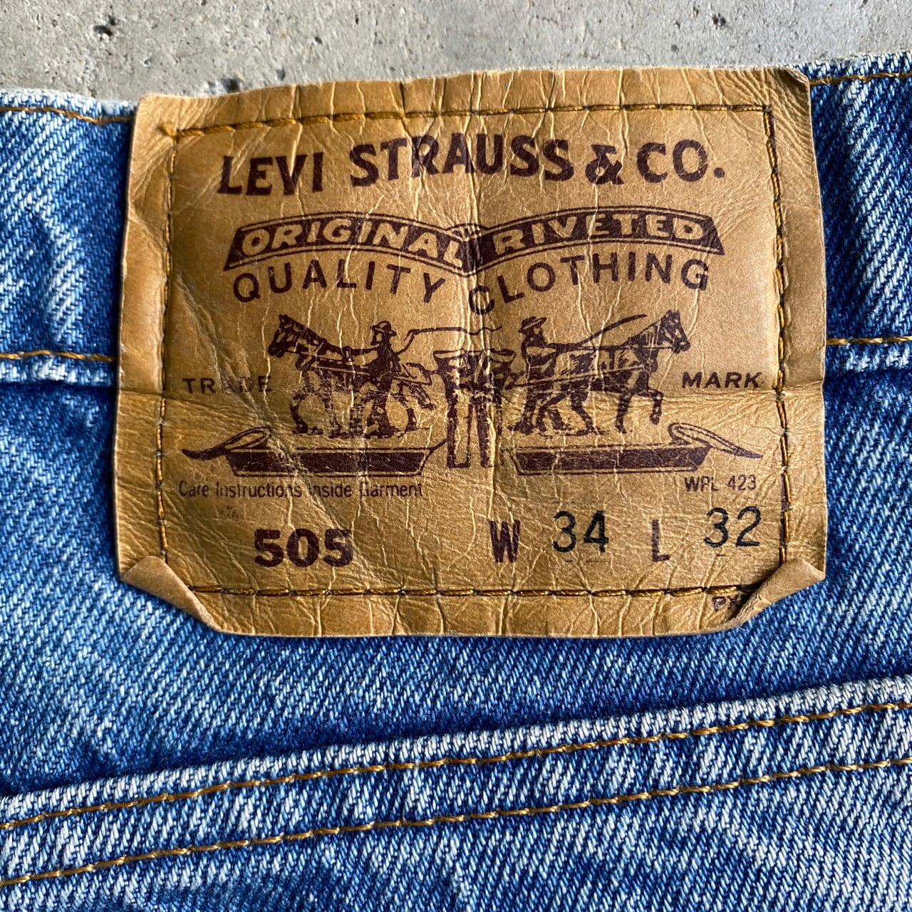 90年代 メキシコ製 オレンジタブ Levi's リーバイス 505 スリム