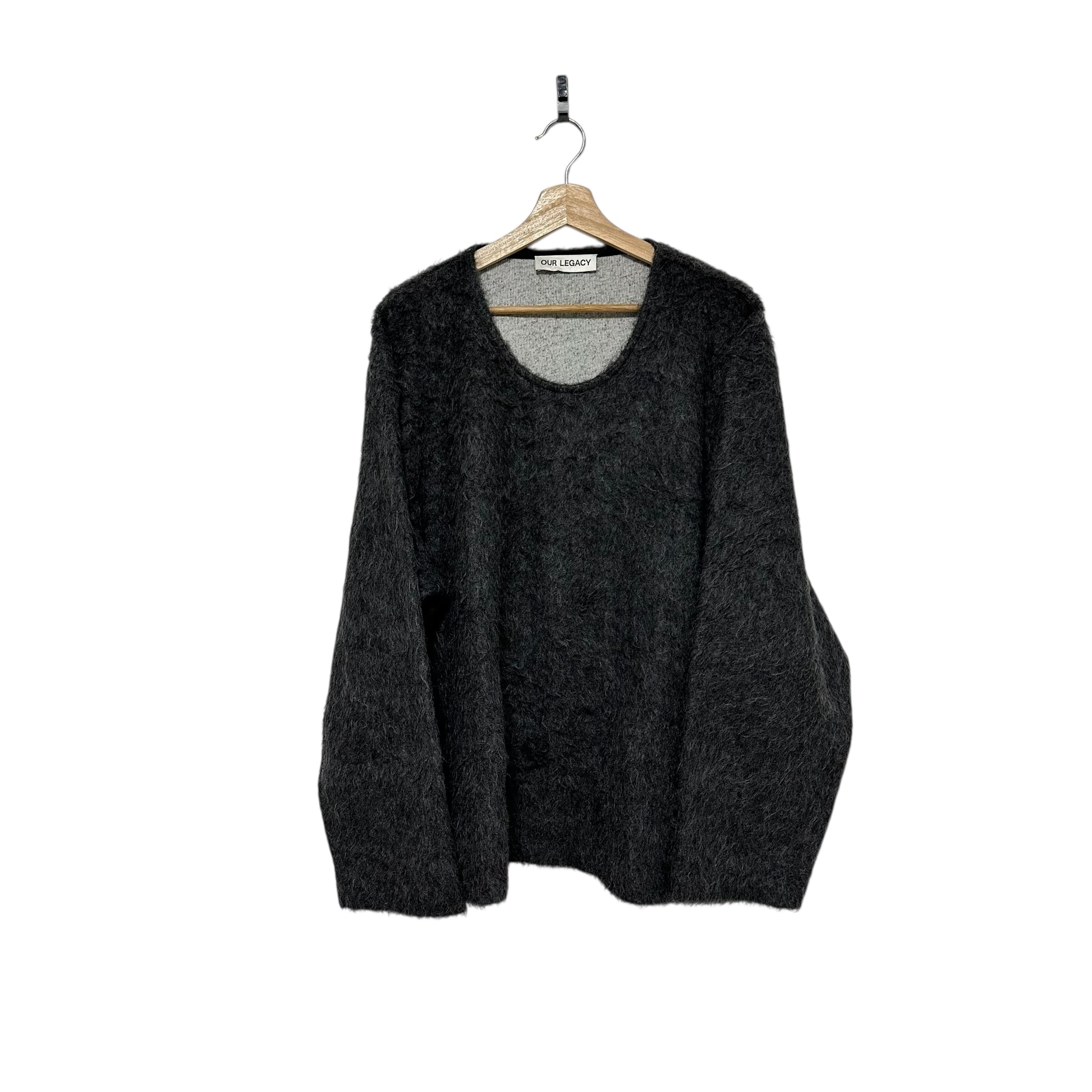 Our legacy double lock u neck ニット