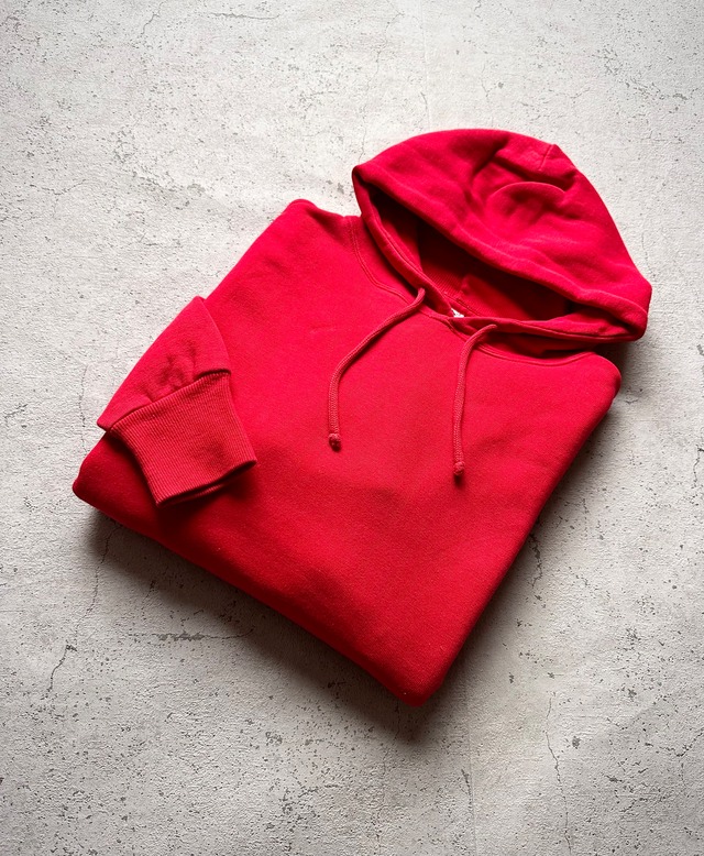 50s “ AKOM ” W-FACE P/O SWEAT PARKA SOLID OLD VINTAGE アコム 