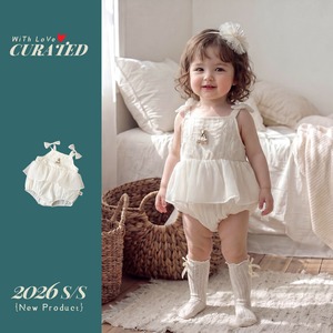 【BABY】キュートプリンセスロンパース