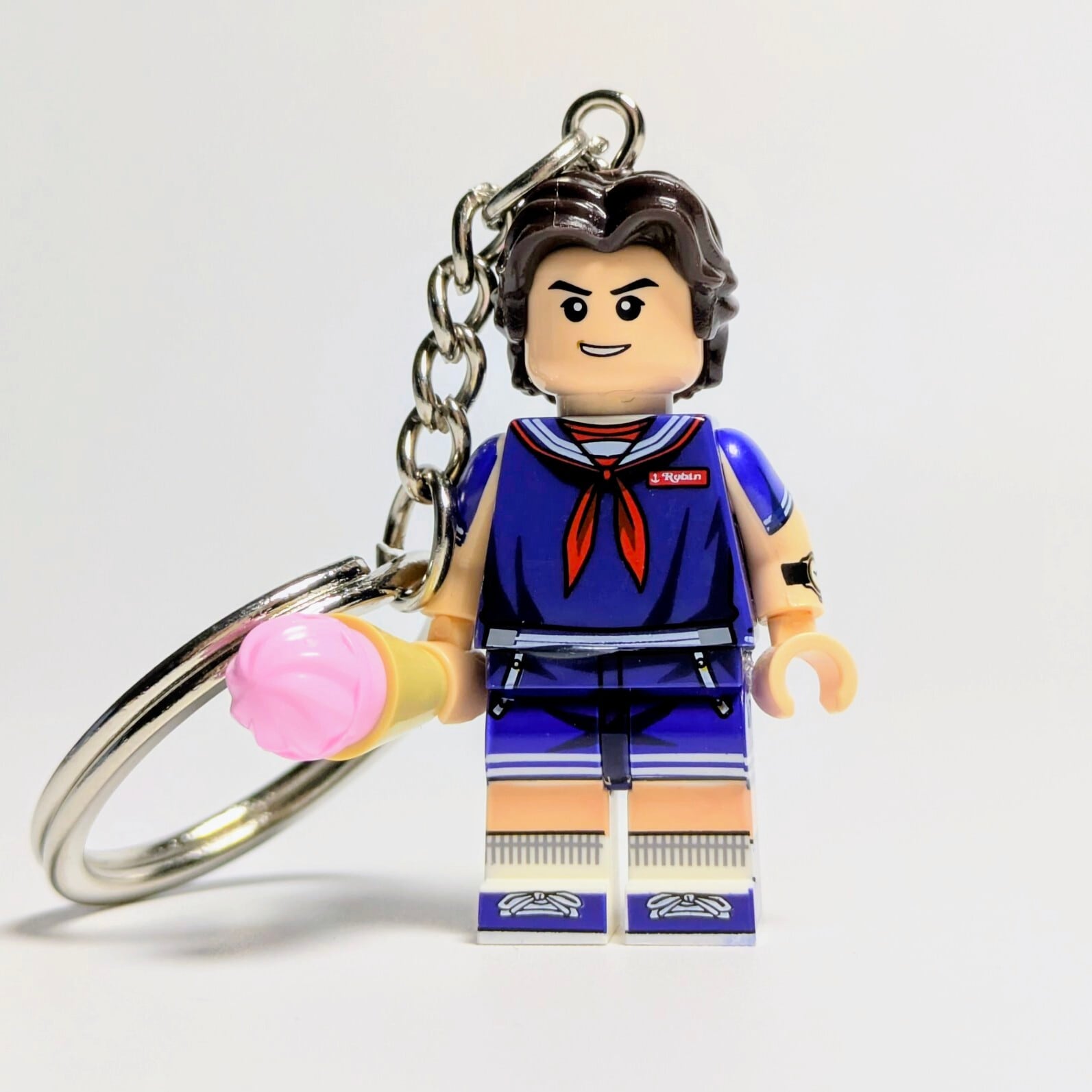 12月下旬再入荷予定！☆ブロックフィギュアキーホルダー☆【 Stranger