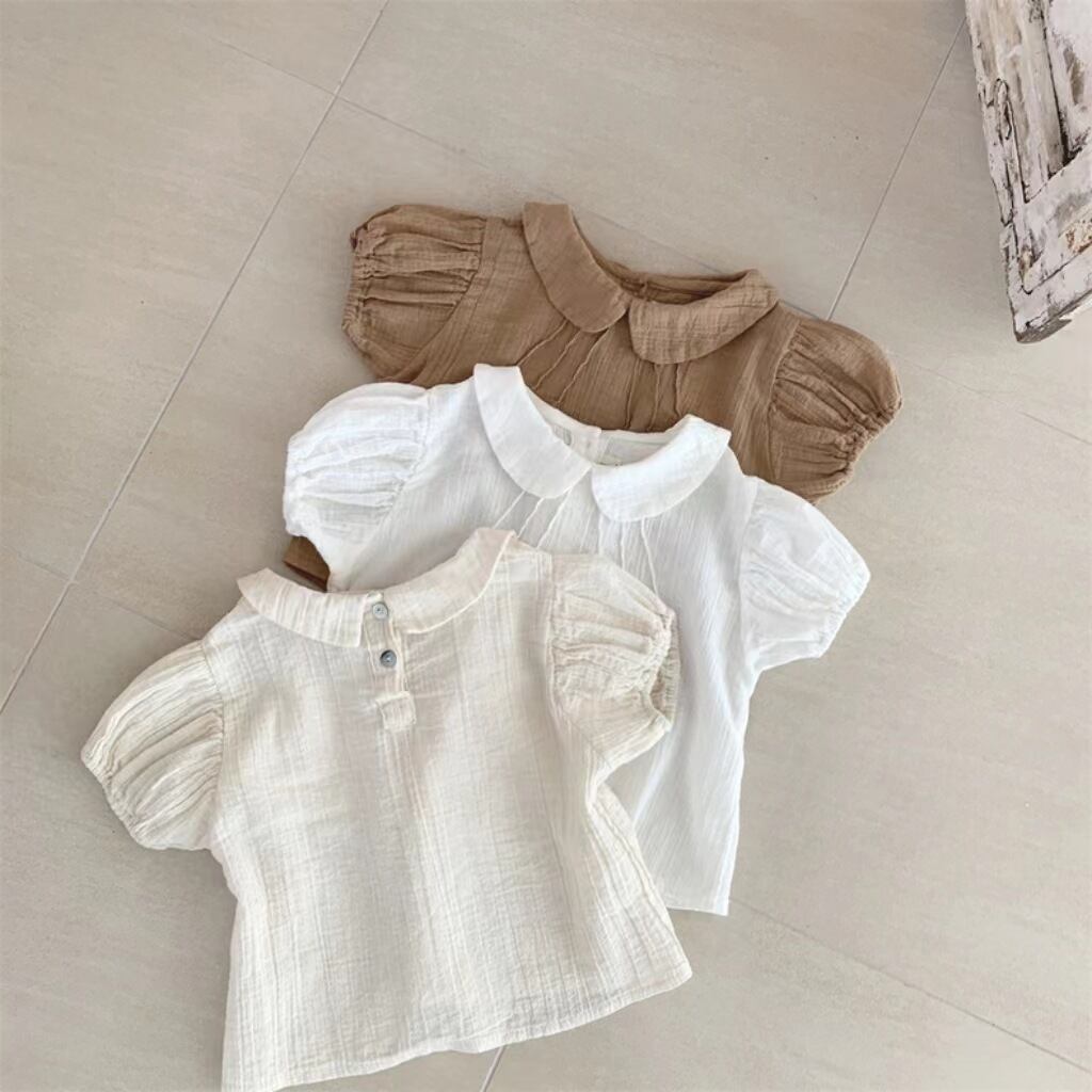 【BABY】韓国風 プリンセス襟ブラウス