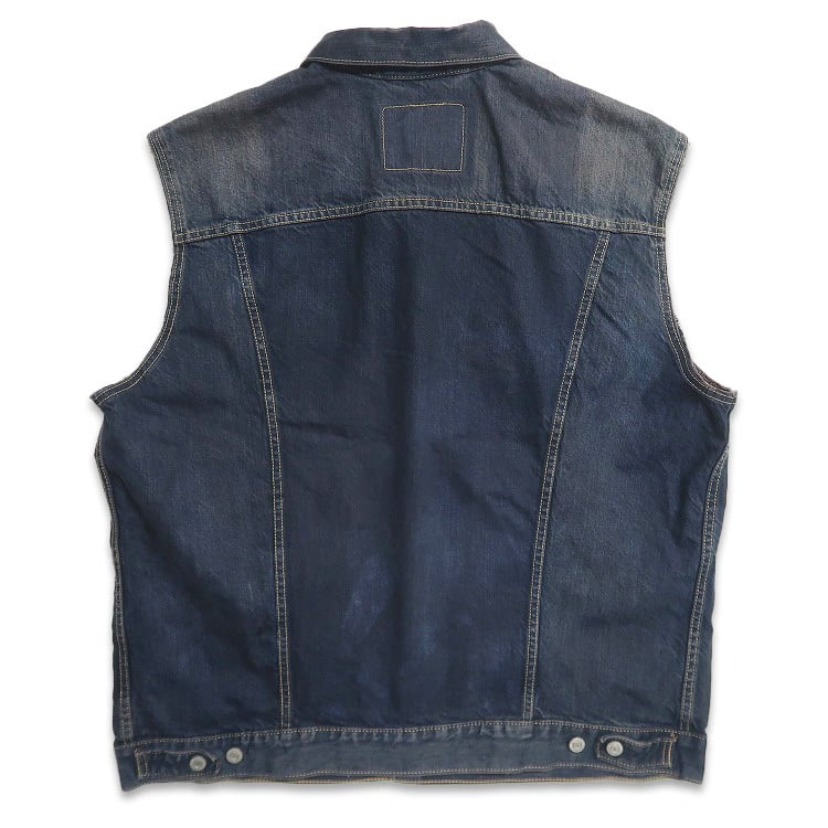 古着 リーバイス Levi's 鋲付き デニムベスト ジャケット 鋲ジャン