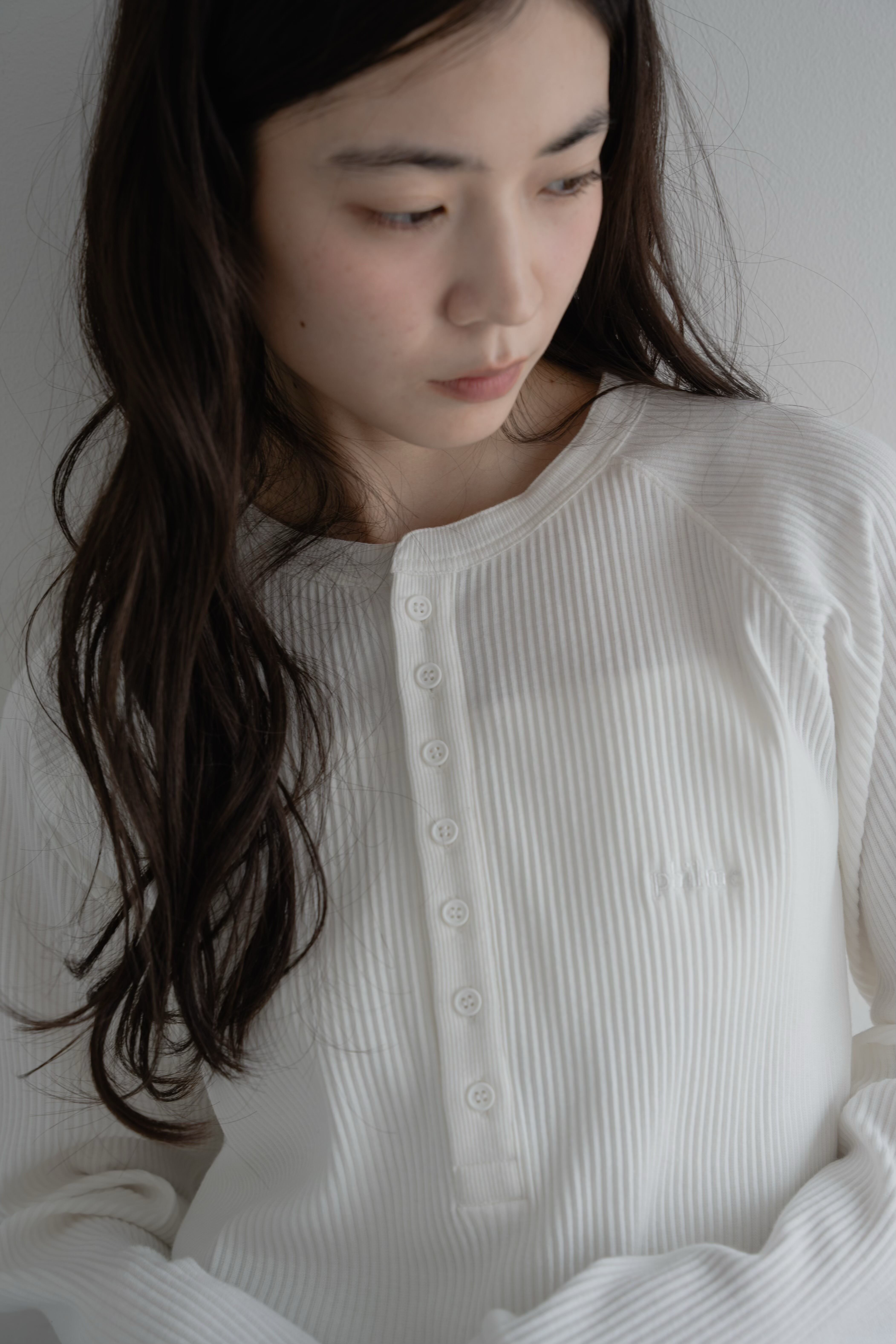 トップス philme raglan henry neck T white2 raglan henry neck T | philme