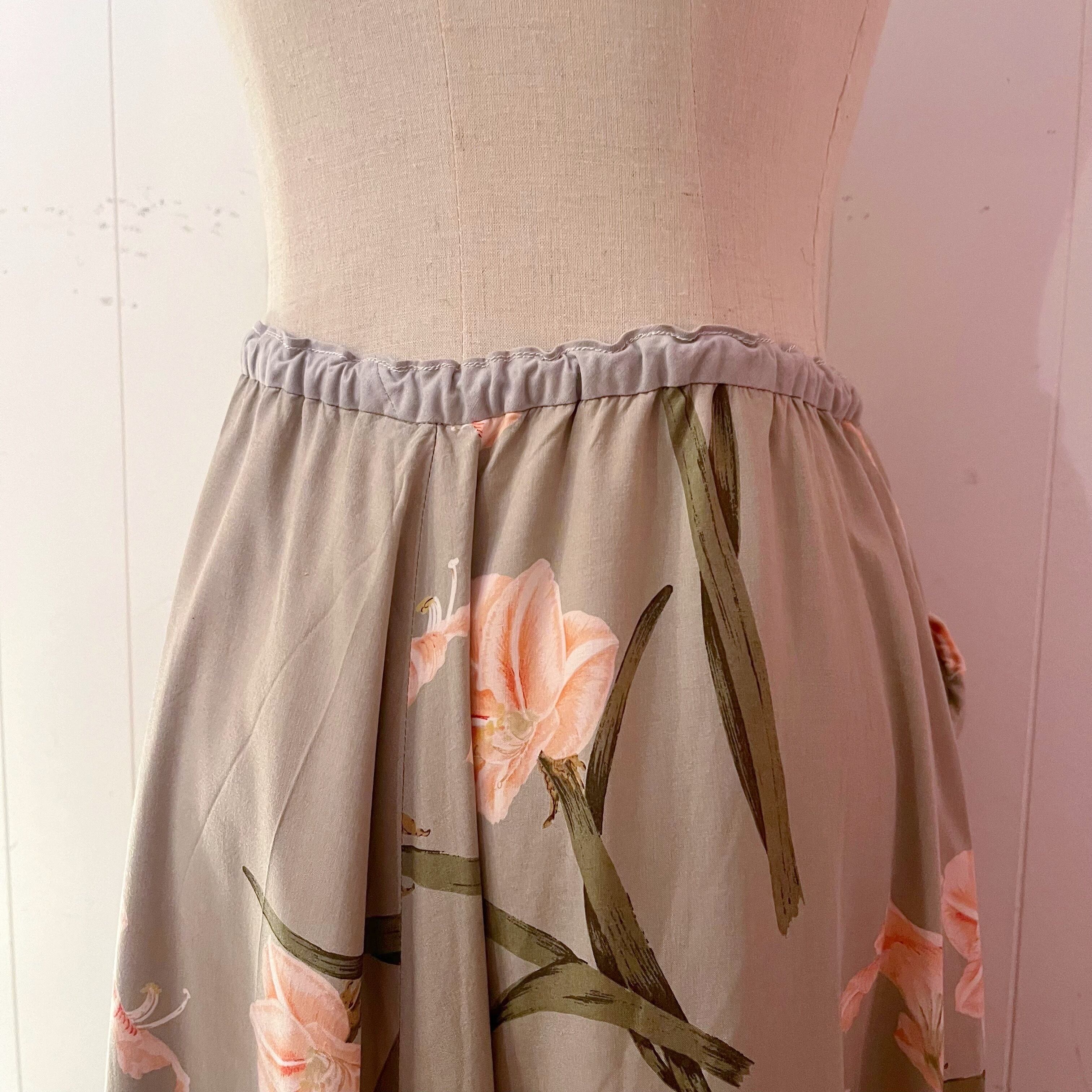 PINK HOUSE / casablanca gather skirt