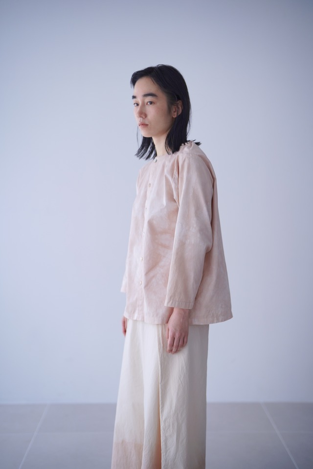 予約販売  Dyed Back Tie Shirt