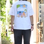 90's summer beach graphic souvenir tee