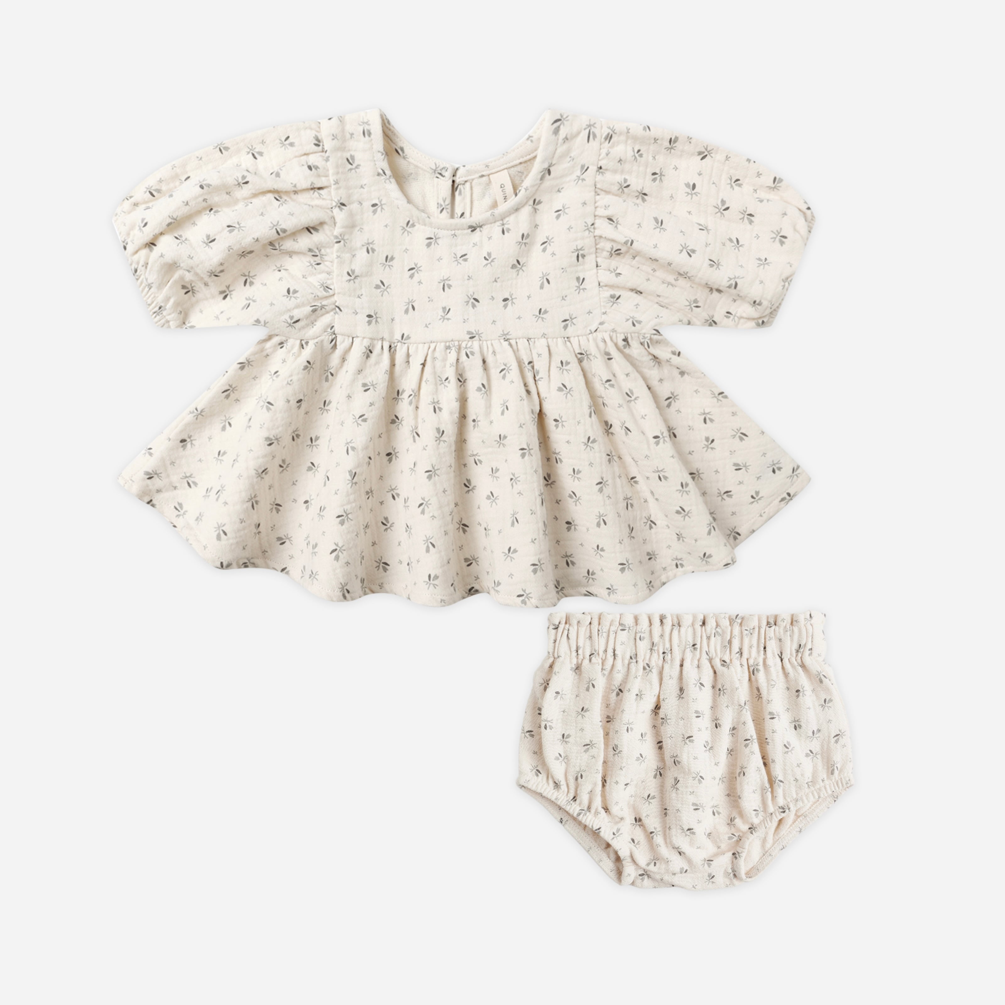 Quincy Mae(クインシーメイ) / 25aw FRANCY SET / BLUEBELL / 12-18M・18-24M・2-3Y