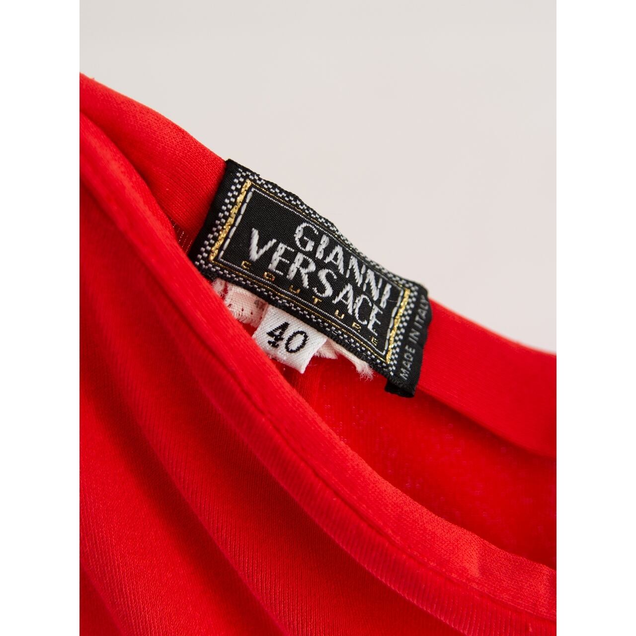 【GIANNI VERSACE】Made in Italy Viscose-Silk Jersey Pants(ジャンニヴェルサーチ イタリア製ヴィスコースシルクジャージパンツ)