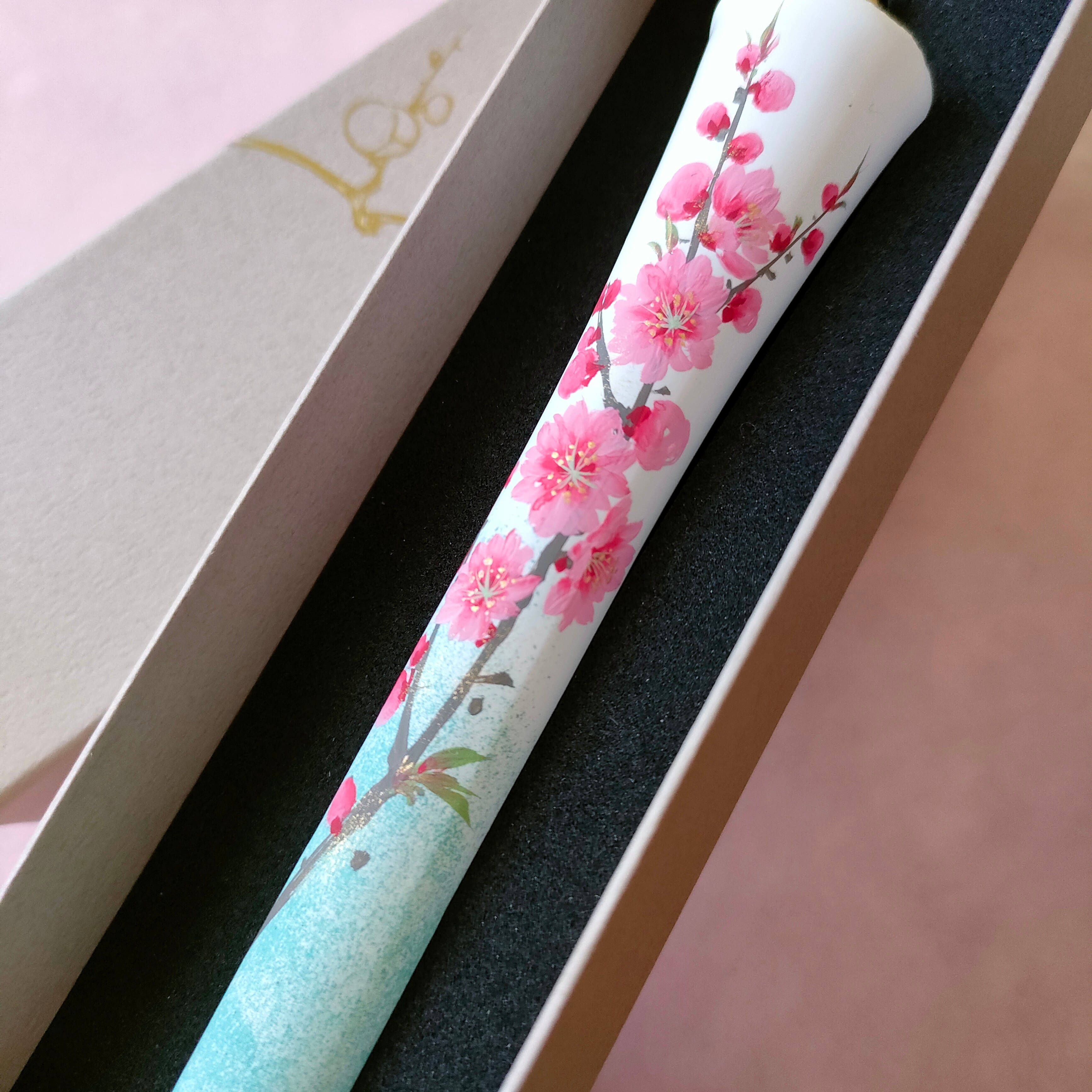 桃の花ぼんぼり】ひな祭り お祝い 花ろうそく 節句 手土産 高級 絵