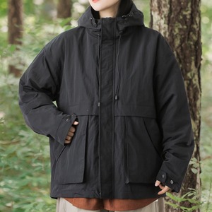 Hooded Oversized Jacket ‐3col‐ A0228