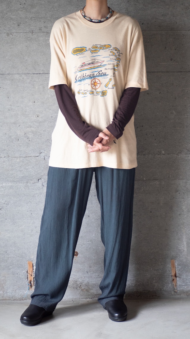 "Shell Seekers" 1990s Caribbean Sea t-shirt