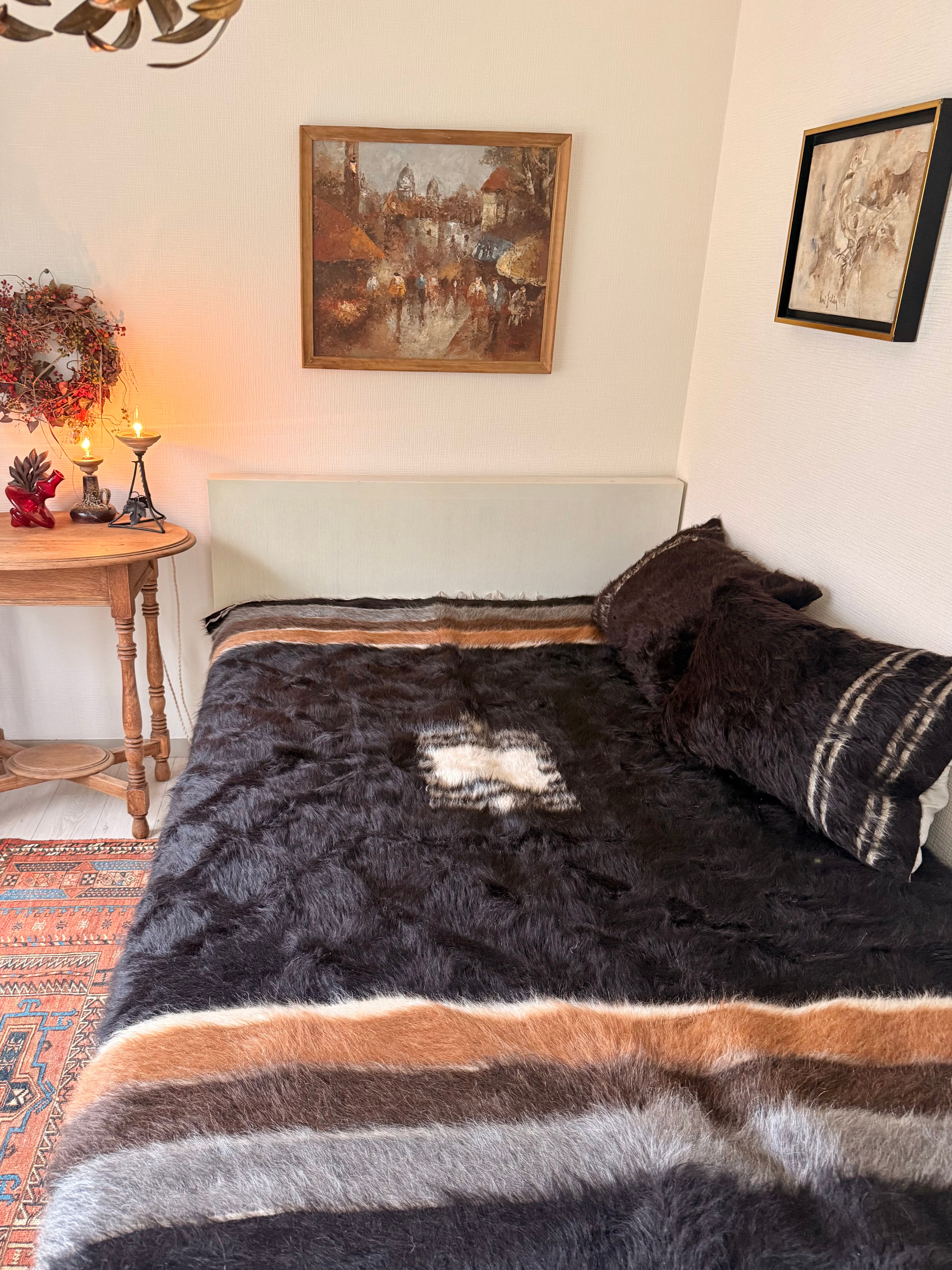 284 Vintage Konya Undyed Kilim ヴィンテージ コンヤ無染色キリム B