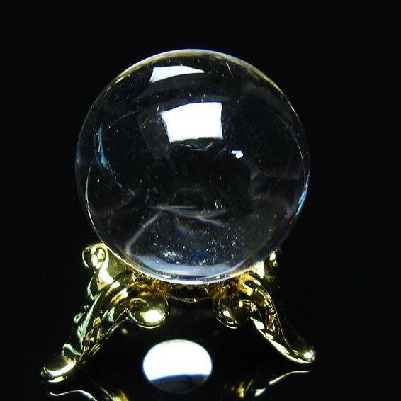 水晶 丸玉 20mm 一点物 141-7590