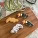 クッキー型　オニオオハシ　鳥シリーズ　スタンプ付き