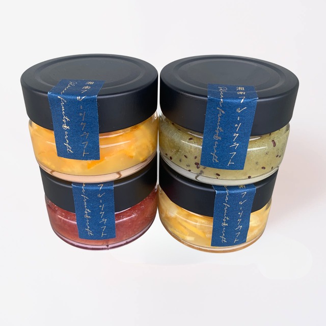 【20％OFF・数量限定】湘南の果実を楽しむ｜100g×3個入り 無添加フルーツジャムランダムセット